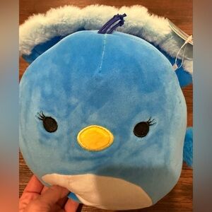 Squishmallows Original ‘Pricilla’ Peacock 10"